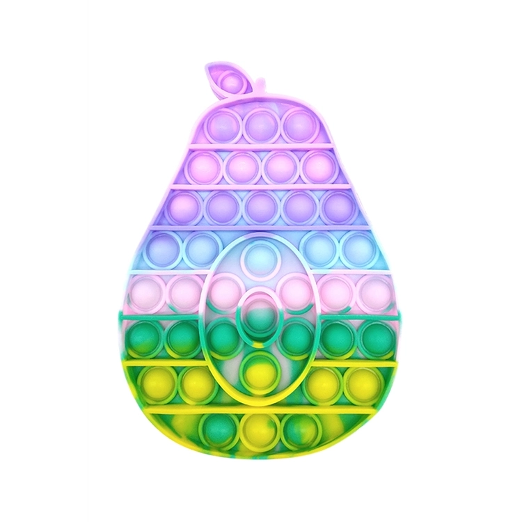 Multi Color Avocado Bubble Push Pop Sensory Fidget Toy $8.00
