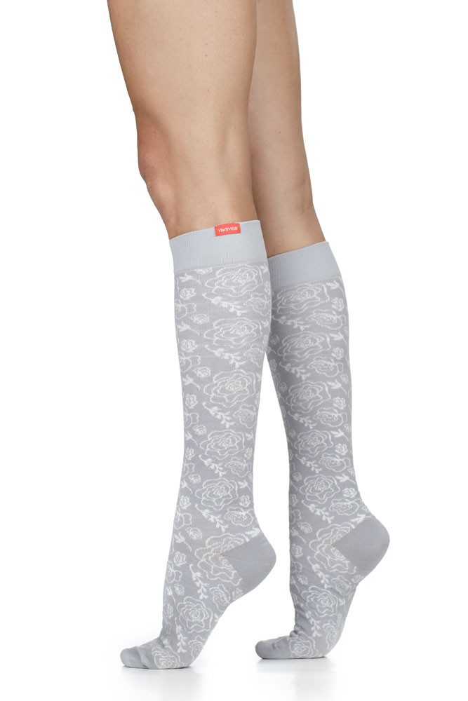 Vim&Vigr Juliet Floral Cream & Grey M/L $36.00